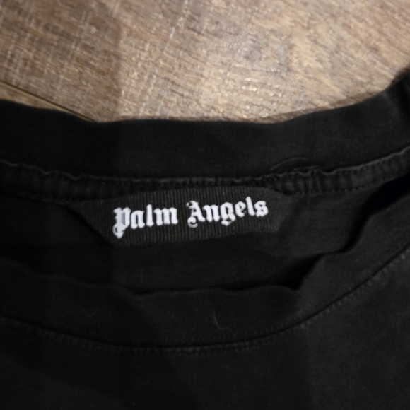 Palm Angels Black Graphic T-Shirt - Picture 2 of 6
